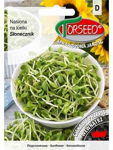 17 X Slunečnice zahradní, semínka na klíčky 20 g Torseed