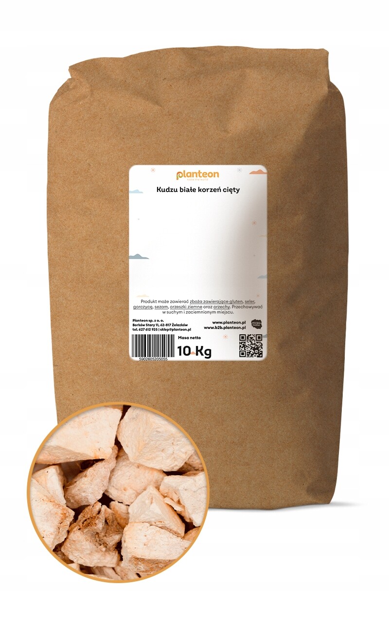 Kudzu bílý řezaný kořen 10kg přírodní bez chemie – stres z závislosti