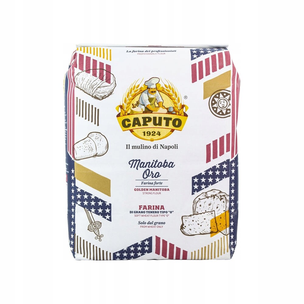 2x Caputo Manitoba Oro mouka 5 kg