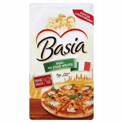 Pšeničná mouka na italskou pizzu typ 00 Basia 10 x 1 kg