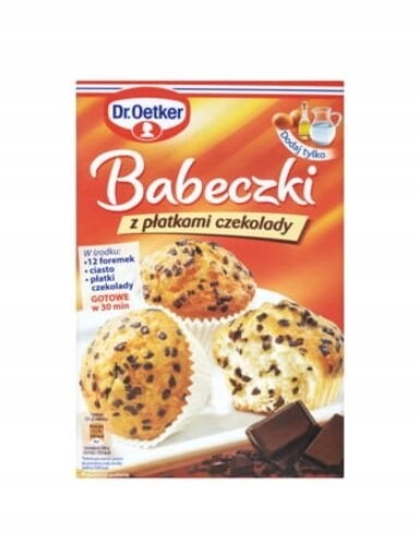 6 x Bábovky s čokoládovými vločkami Dr. Oetker 300 g