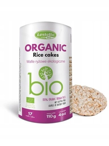 8 x Lestello Rýžové oplatky Bio 110 g