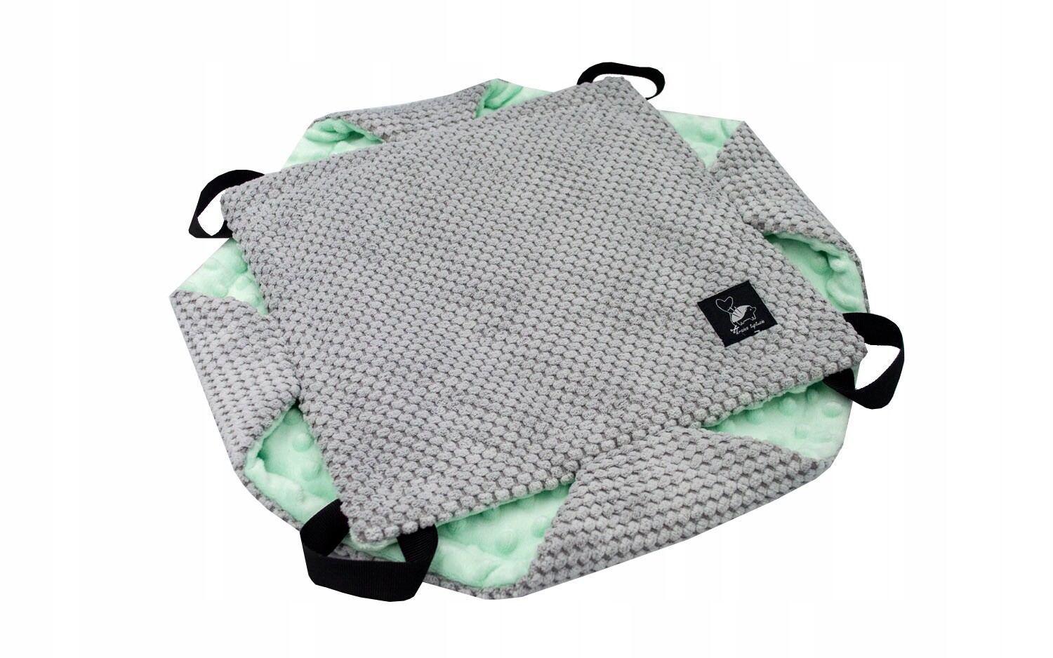 Kraina Tuptusia Dot houpací síť medová plástev mátová