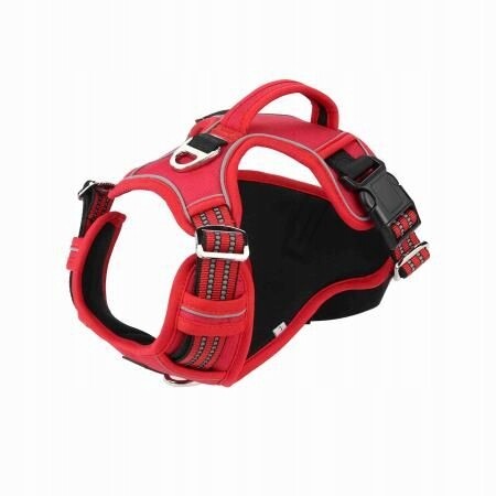 Barry King Postroj pro psa červený XL