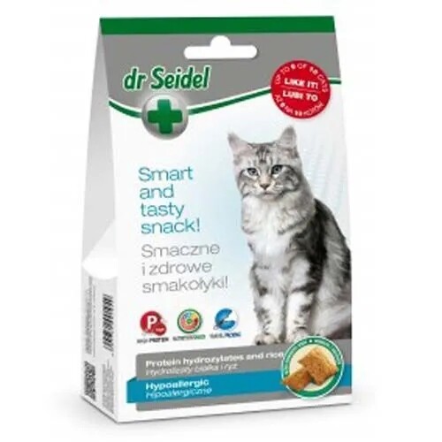 4x Dr Seidel Hypoalergenní pamlsky pro kočky 50 g