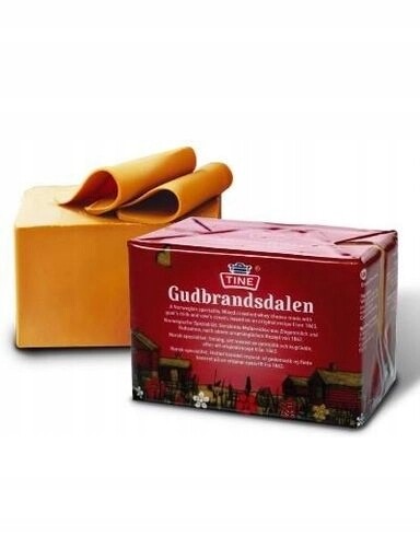 2x norský karamelový sýr Brunost Gudbrandsdalen 250 g