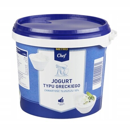 Metro Chef Jogurt řeckého typu 10% 5 kg