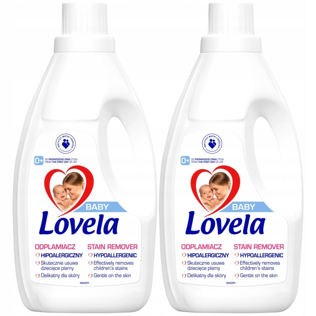 Lovela Hypoalergenní odstraňovač skvrn pro děti 2x1L