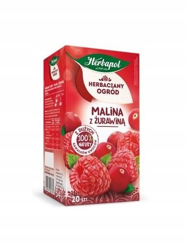 7 x Herbapol Ovocno-bylinný čaj Malina s brusinkami