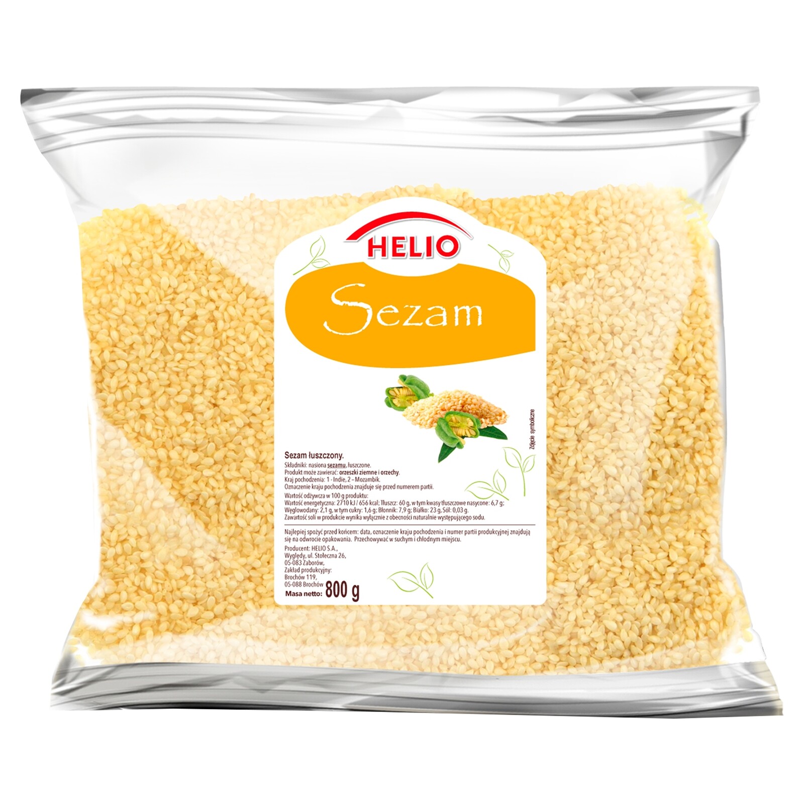2X Sezam 800 g Helio