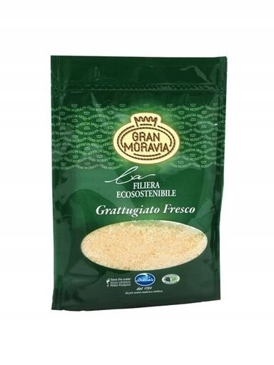 6 x strouhaný sýr balený 100 g Gran Moravia