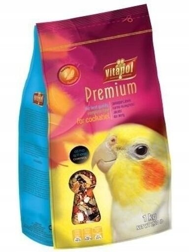 3 x Vitapol Premium Krmivo pro nymfy 1 kg