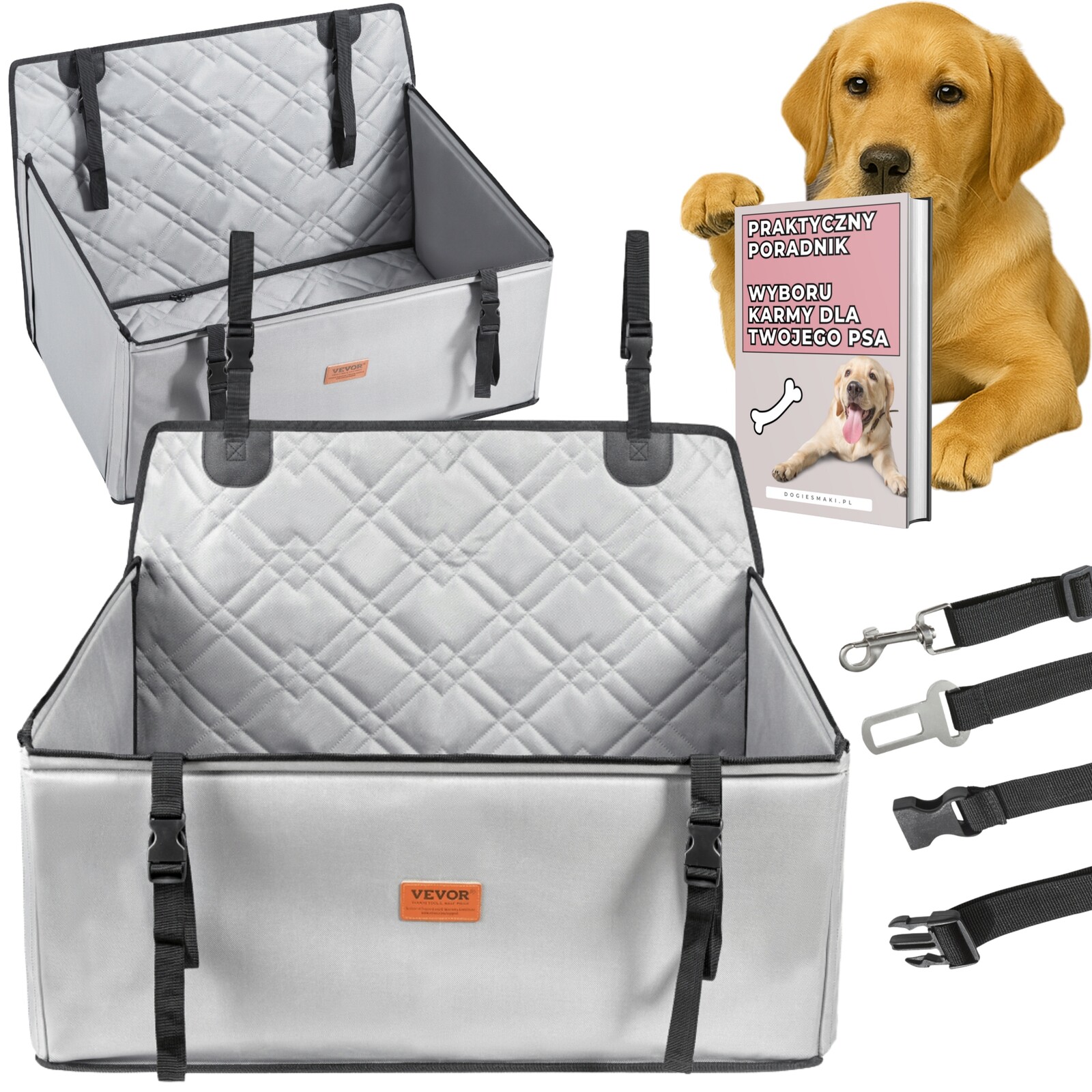 Autosedačka Vevor 36 cm x 58 cm