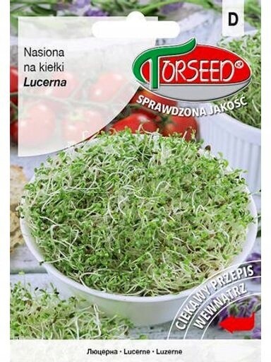 3 x Vojtěška, semínka na klíčky 100 g Torseed