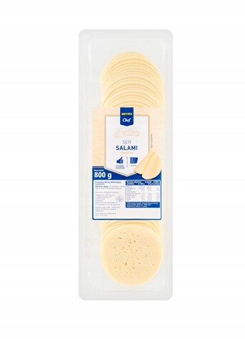 Metro Chef Salámový sýr plátky 800 g