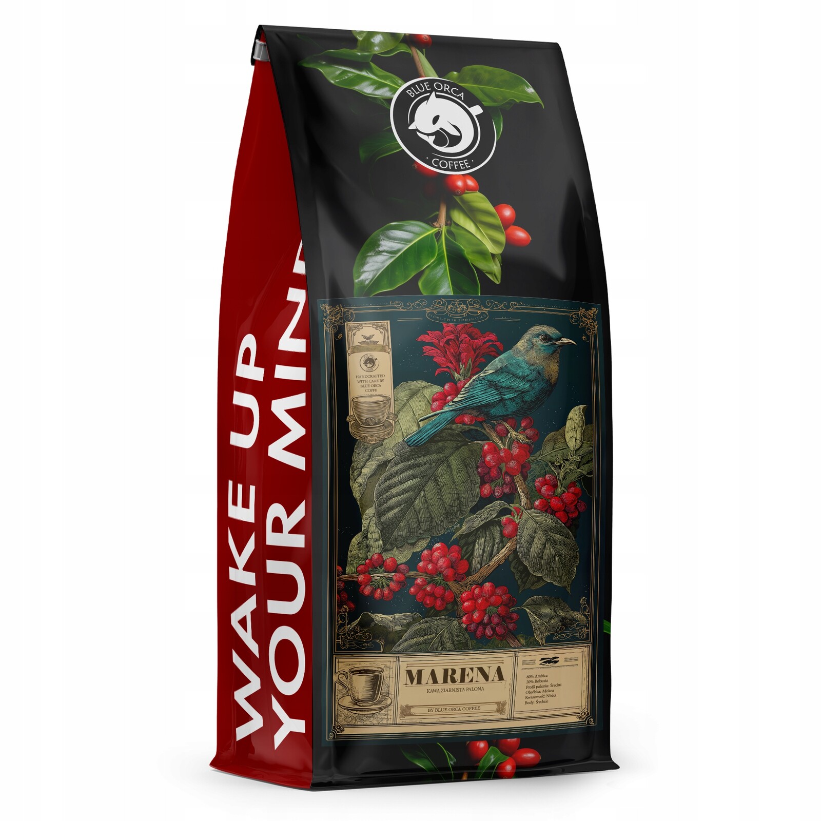 Káva zrnková 1 kg Čerstvě pražená Marena Limited Edition je ideální do kávovaru