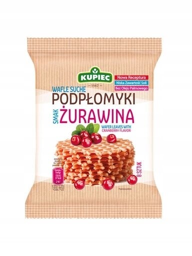 10 x Podplomyky s brusinkovou příchutí 70 g