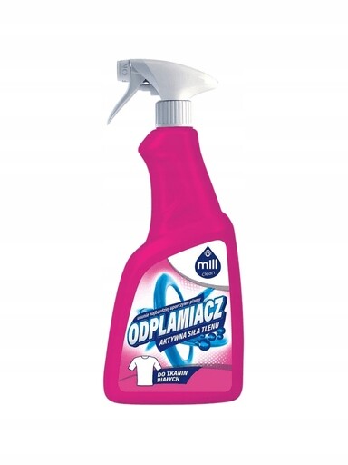 6X Mill Clean Odstraňovač skvrn na bílé tkaniny 555 ml