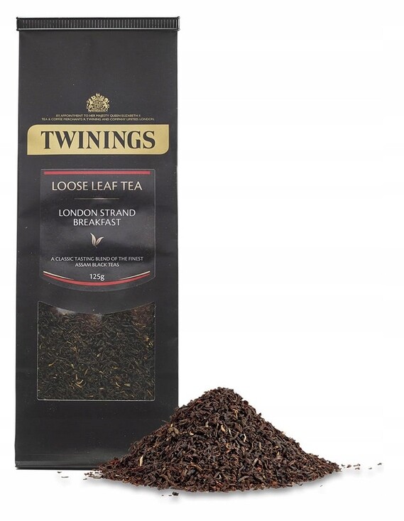 Twinings London Strand Breakfast Loose Leaf Tea 125 g černý listový čaj