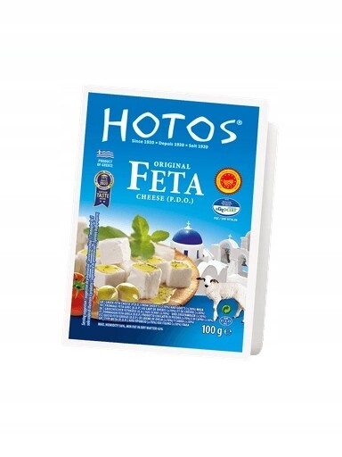 4x Řecký sýr Feta 100 g Hotos
