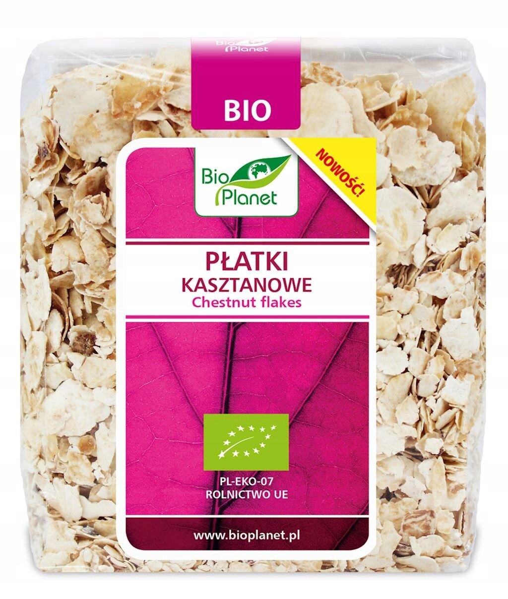 2x Bio Planet Kaštanové vločky Bio 300 g