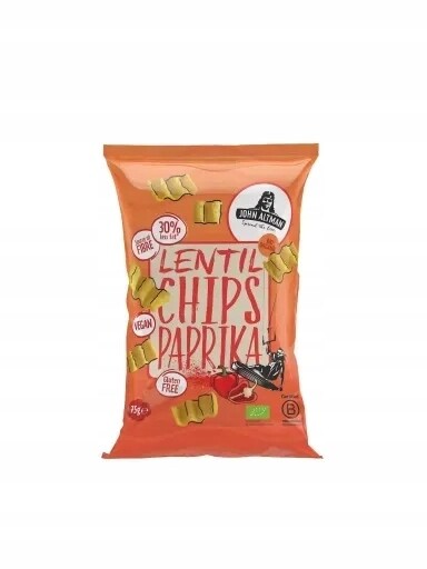 3x Chipsy Paprikové bezlepkové Bio 75 g John Altman
