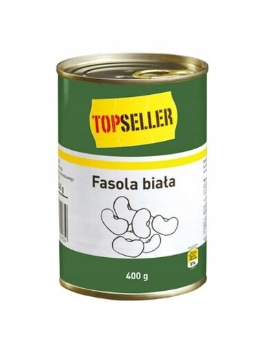 15 x Topseller Fazole bílá 400 g