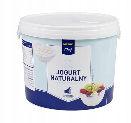 Metro Chef Přírodní jogurt 1,5% 10 kg
