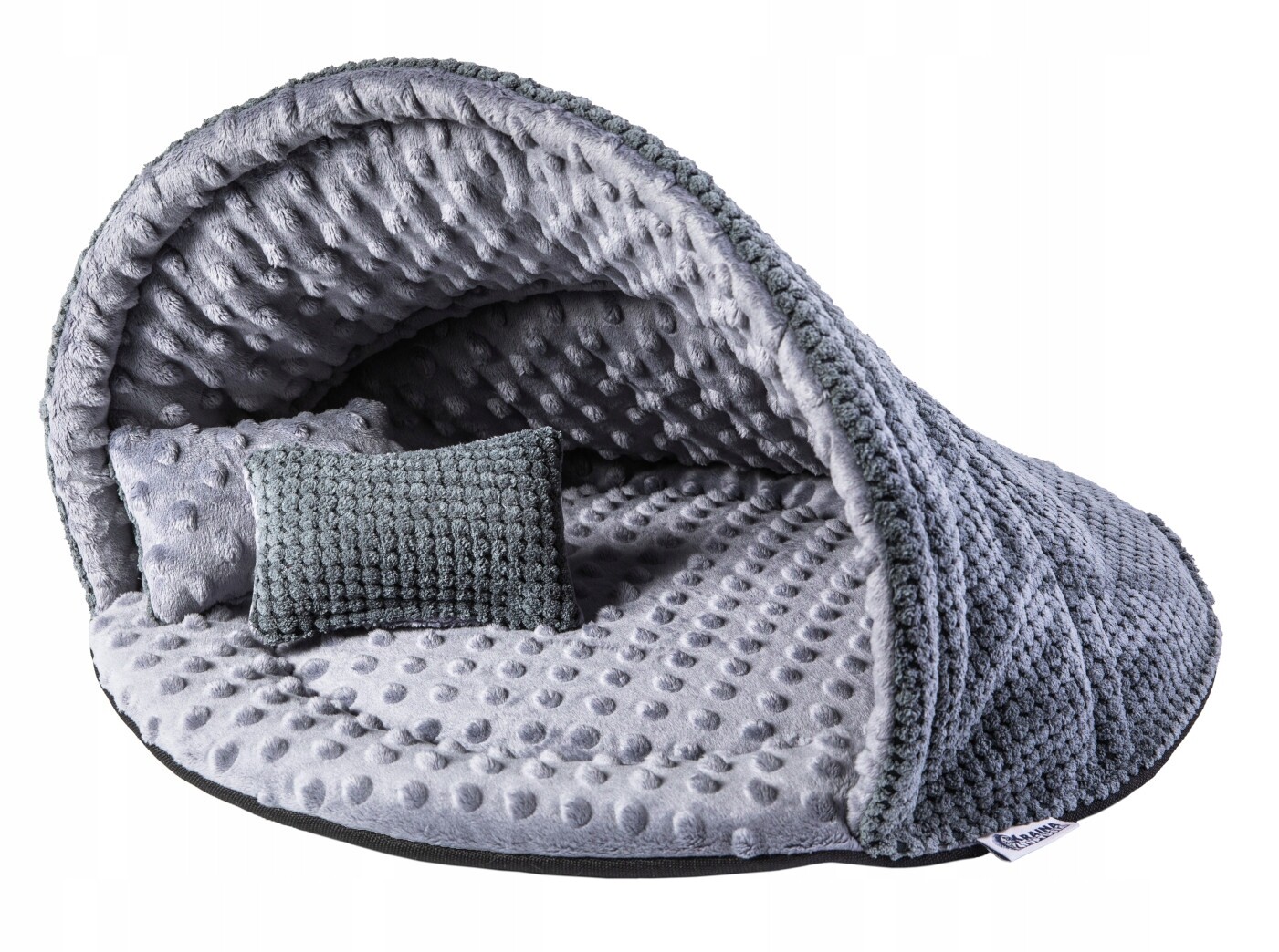 Kraina Tuptusia pelíšek Dot mušle L šedá