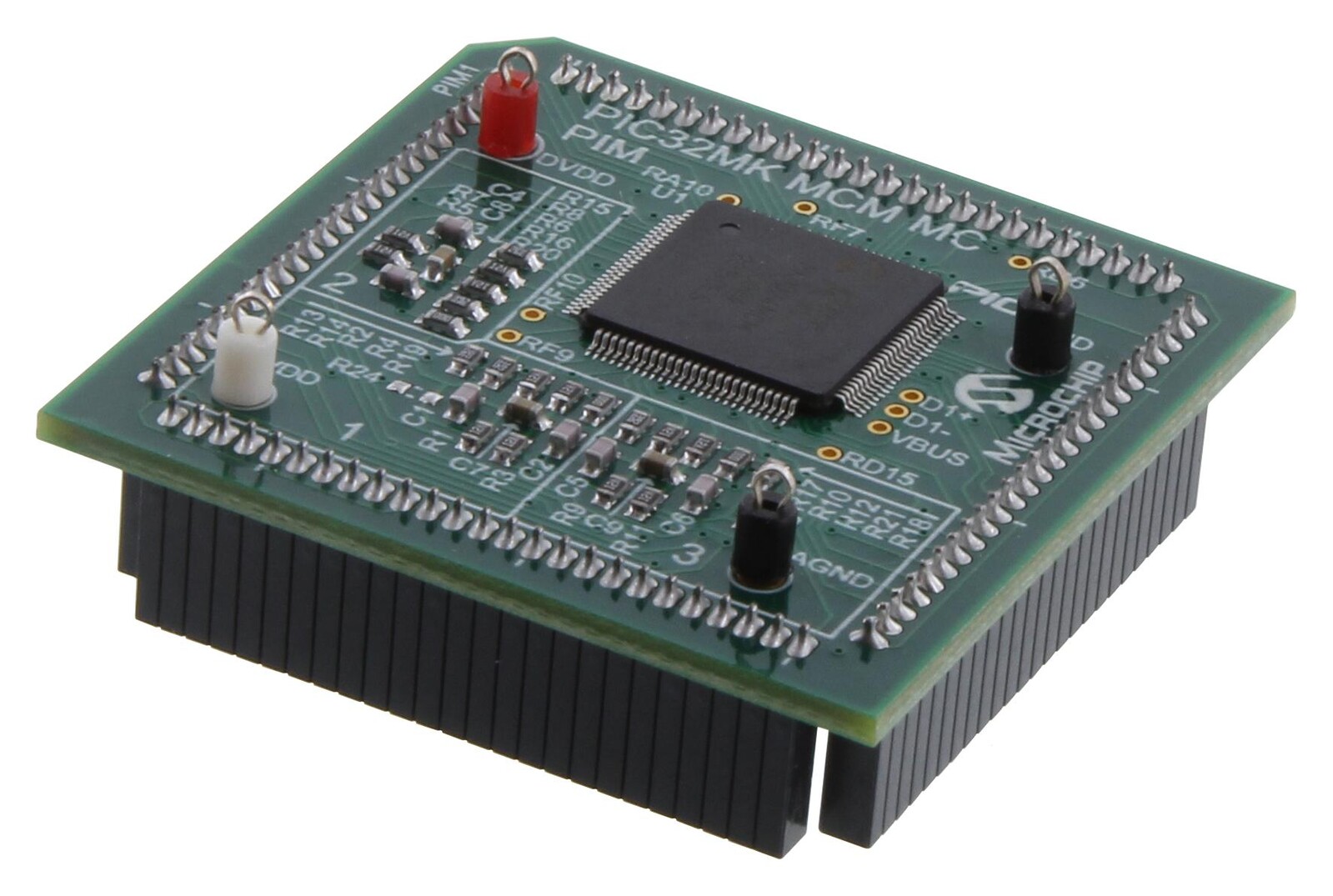 Microchip Ma320211 Plug-In Module, Clv-2 And Mchv-2 Board