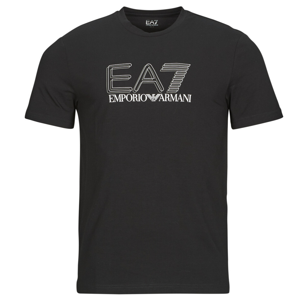 Emporio Armani EA7  TRAIN VISIBILITY M TEE  Černá