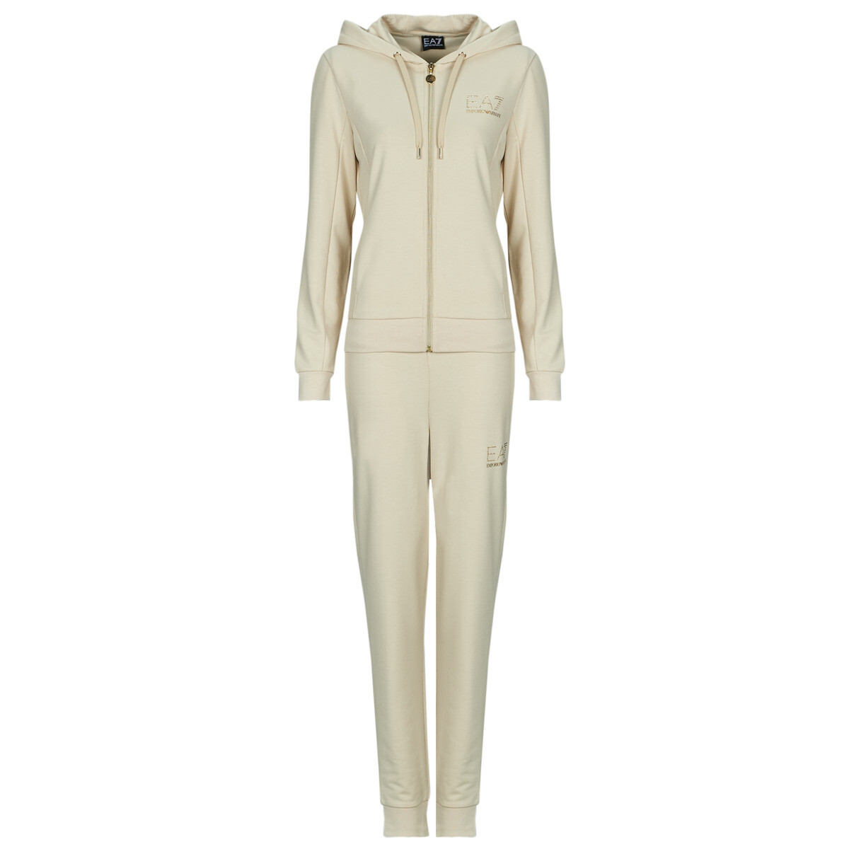 Emporio Armani EA7  TRAIN TRACKSUIT W HO FZ CH EVOLUTION  Béžová
