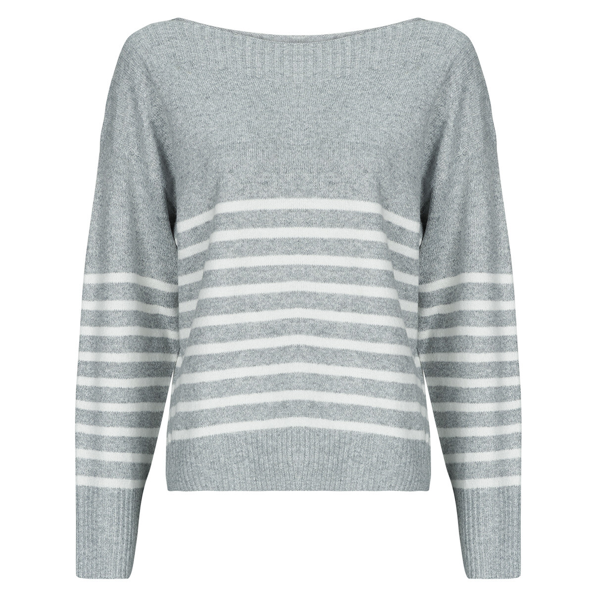 Only  ONLGLORY LIFE LS BOATNECK  Šedá