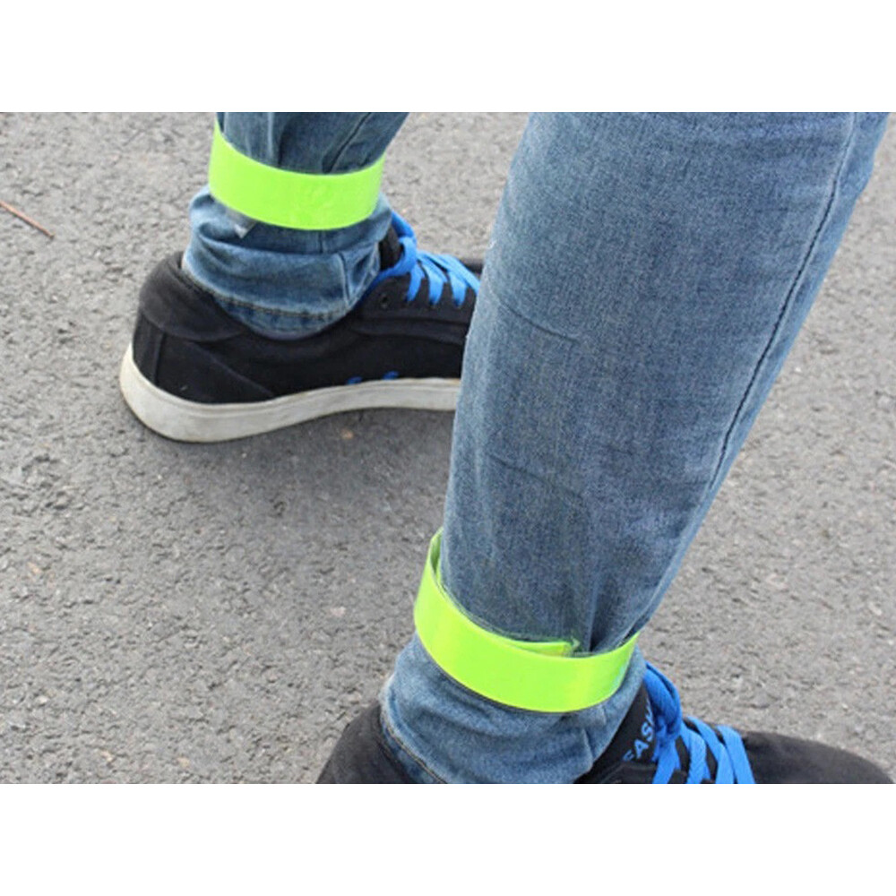 Reflexní pásek na ruku 39 cm - žlutý