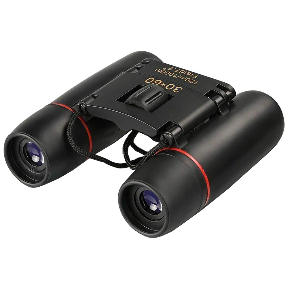 Lovecký dalekohled kompaktní 30x60 - černý