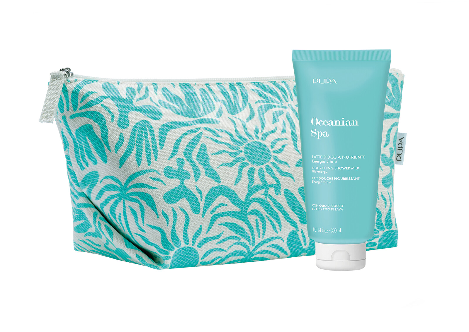 PUPA Milano Sprchové mléko s taštičkou Oceanian Spa Shower Milk 300 ml