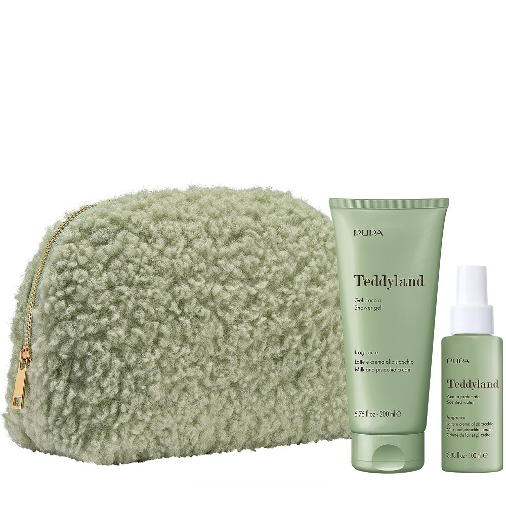PUPA Milano Dárková sada Milk and Pistacchio Cream Teddyland