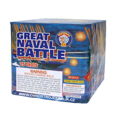 GREAT NAVAL BATTLE  25 RAN