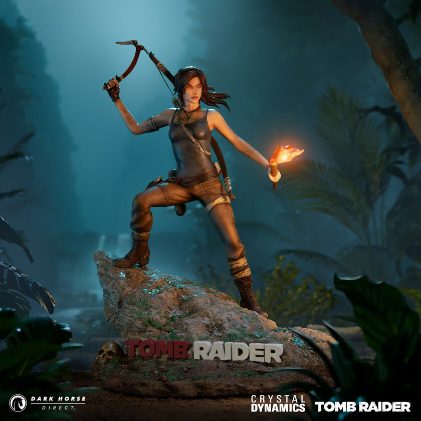 Dark Horse | Tomb Raider - PVC Statue Lara Croft (Survivor Era) 28 cm