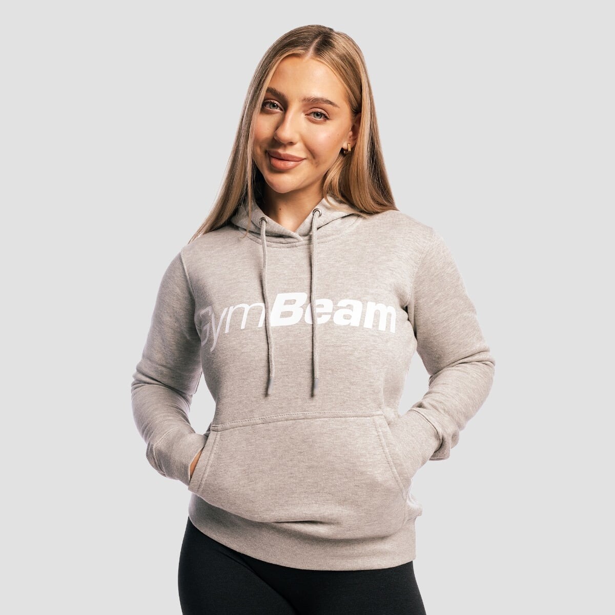 GymBeam Dámská mikina Athlete Grey
