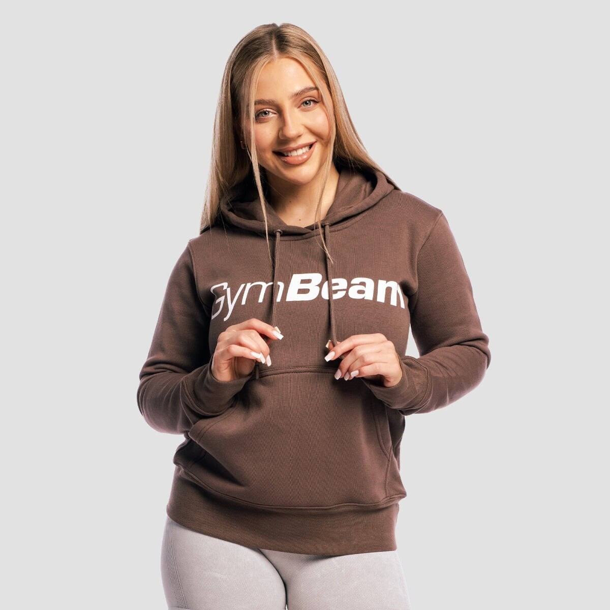 GymBeam Dámská mikina Athlete Cocoa