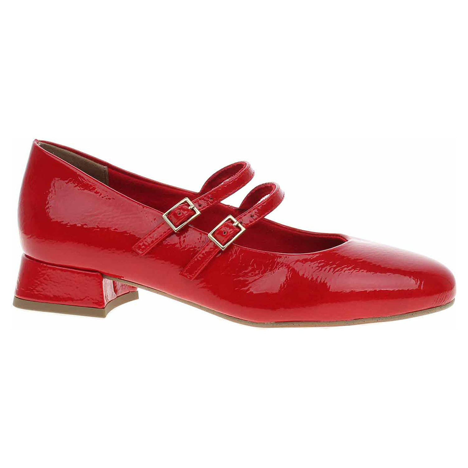 Ecco Dámské lodičky Marco Tozzi 2-22209-44 red patent 22901829