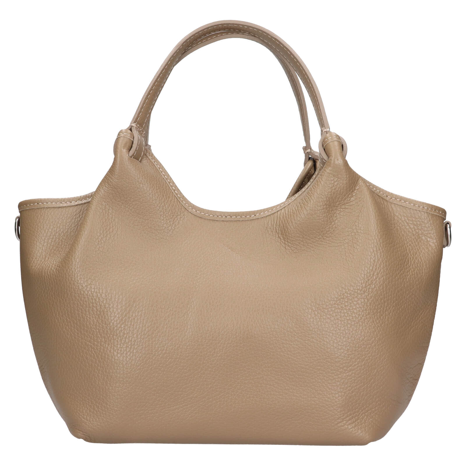 Dámská kožená kabelka Italia Sammy - béžová