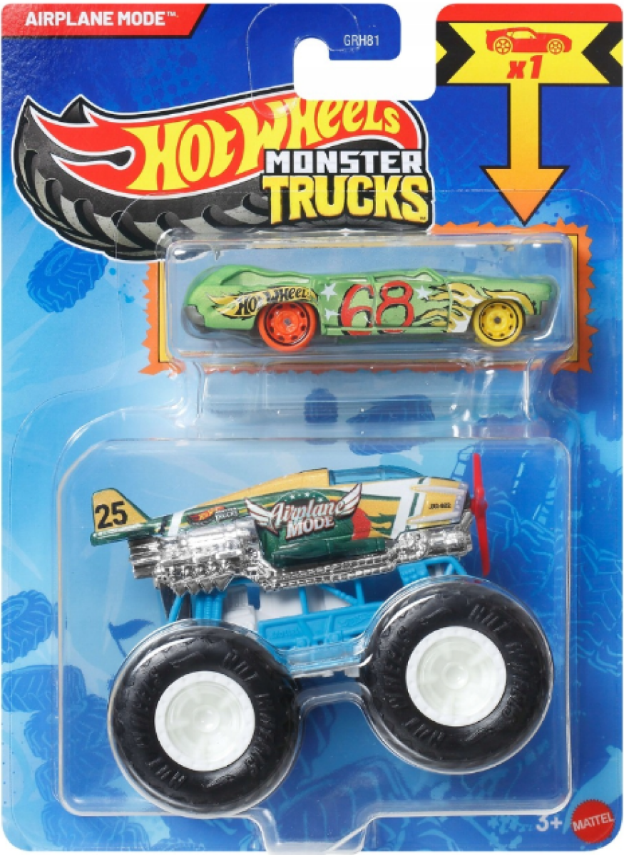 Hot Wheels Monster Truck Airplane Mode