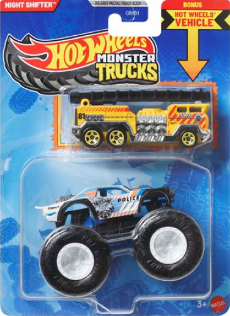 Hot Wheels Monster Truck Night Shifter