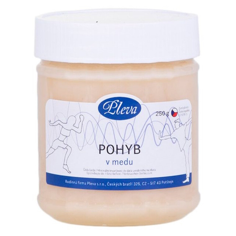 PLEVA Pohyb v medu 250 g, poškozený obal