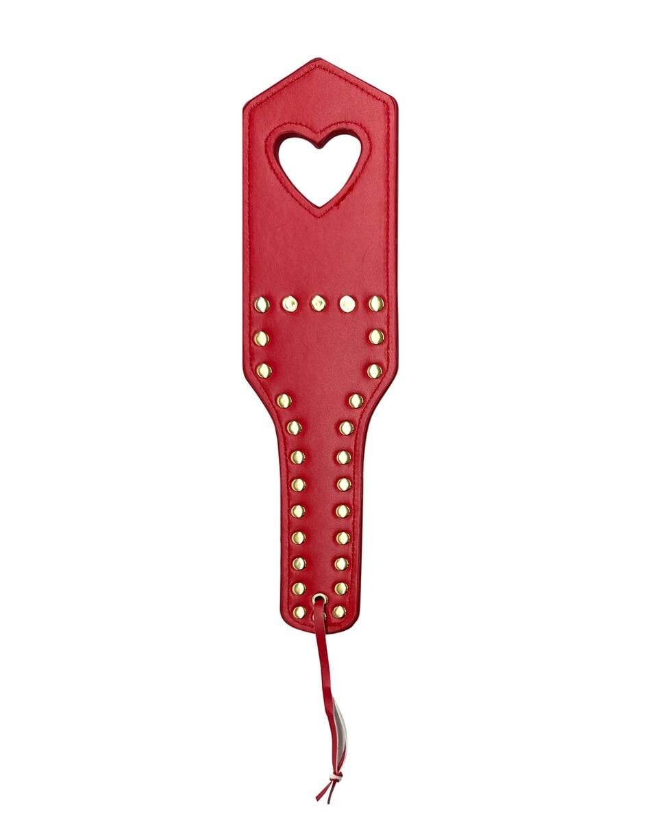 Červený spanker se srdíčkem 998