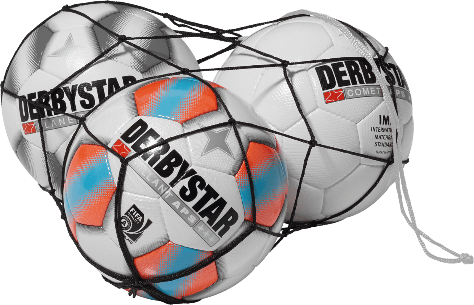 Míč Derbystar Derbystar ball net for 10 balls