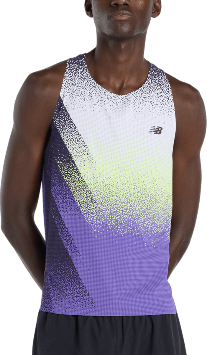 Tílko New Balance Race Day Ultra Light Printed Singlet