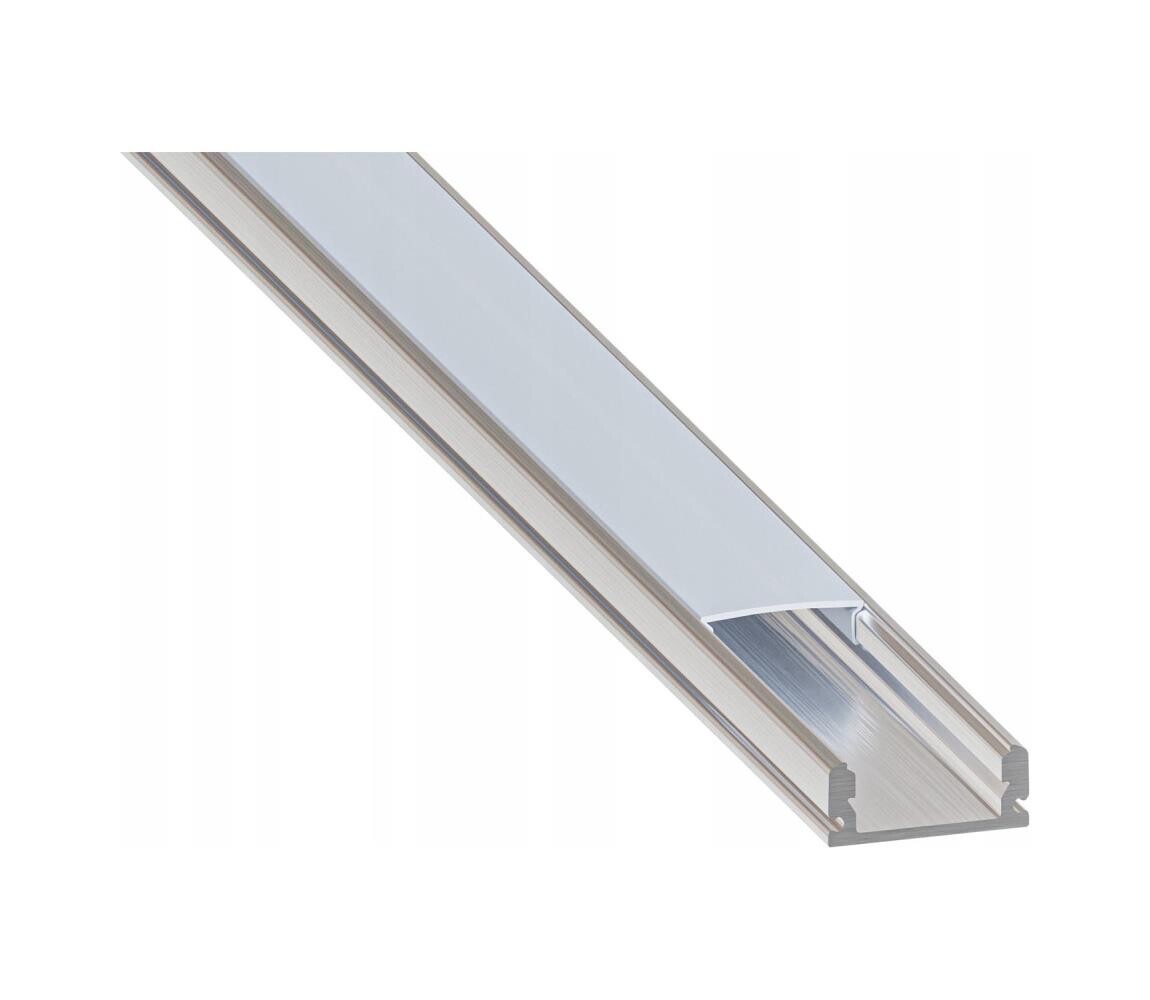 SmartLED Vestavný profil pro LED pásky 1 m stříbrná/bílá 7700